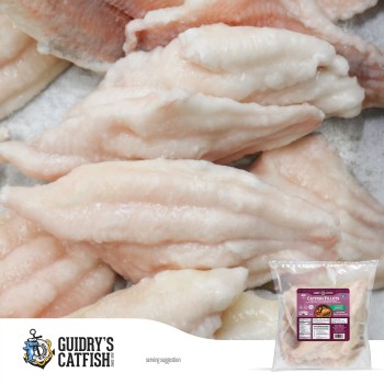 Guidrys Catfish Fillets 3-7 oz. (IQF)