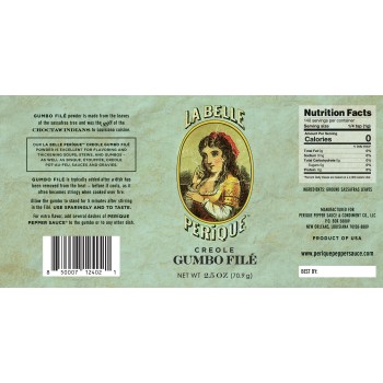 La Belle Perique Gumbo File Closeout