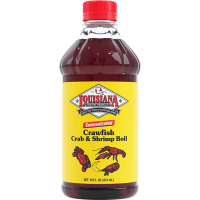 Louisiana Fish Fry Crawfish Crab & Shrimp Boil Liquid 16 oz