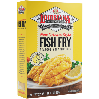 LA FISH FRY New Orleans Style Lemon Fish Fry 22oz Box