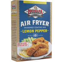 Louisiana Fish Fry Lemon Pepper Air Fryer Coating Mix 5 oz