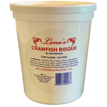 Lena's Crawfish Bisque 32oz - Authentic Cajun Bisque