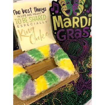 Let Them Eat King Cake - Basket