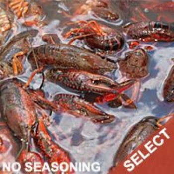 Live Crawfish Washed (SELECT)