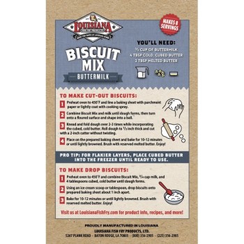 Louisiana Fish Fry Buttermilk Biscuit Mix