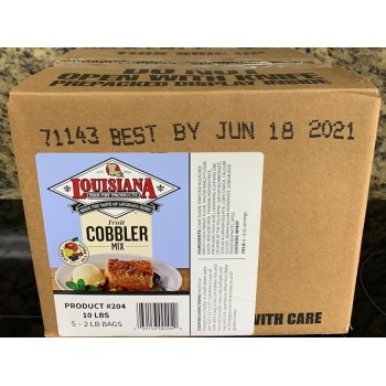 Louisiana Fish Fry - Cobbler Mix 10lbs