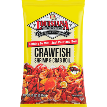 Louisiana Fish Fry Crawfish Crab and Shrimp Boil 4 lb