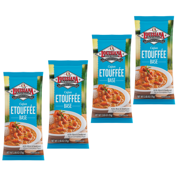 Louisiana Fish Fry Etouffee Mix 2.65 oz Pack of 4