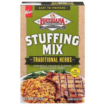 Louisiana Fish Fry Traditional Herb Stuffing Mix Package