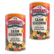 Louisiana Fish Fry Cajun Seasoning 8 oz - Pack of 2