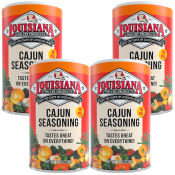 Louisiana Fish Fry Cajun Seasoning 8 oz - Pack of 4