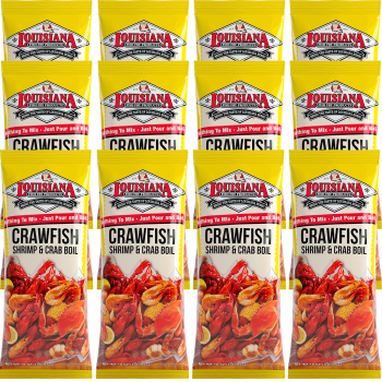 Louisiana Fish Fry Crawfish Crab & Shrimp Boil 16 oz - Pack of 12