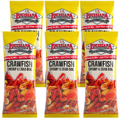 Louisiana Fish Fry Crawfish Crab & Shrimp Boil 16 oz - Pack of 6