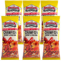 Louisiana Fish Fry Crawfish Crab & Shrimp Boil 16 oz - Pack of 6