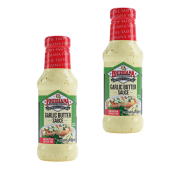 Louisiana Fish Fry Garlic Butter Sauce 10.5 oz Pack of 2