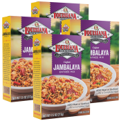 Louisiana Fish Fry Jambalaya Mix 7.5 oz Pack of 4