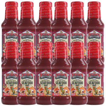 Louisiana Fish Fry Cajun Seafood Sauce 12 oz Pack of 12