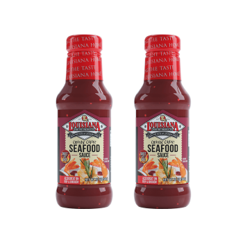 Louisiana Fish Fry Cajun Seafood Sauce 12 oz Pack of 2