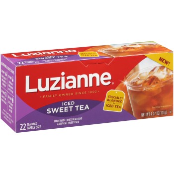 Luzianne Family Size Iced Sweet Tea Bags 22