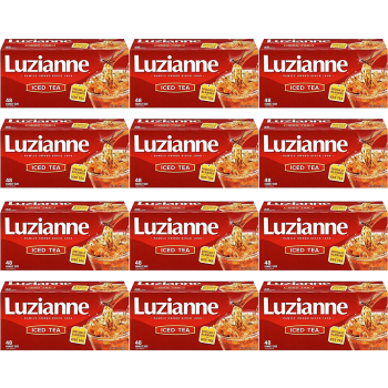 Luzianne Tea 48 cnt family Pack of 12