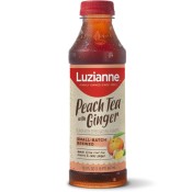 Luzianne Ready to Drink Sweet Peach Tea with Ginger 18.5 oz