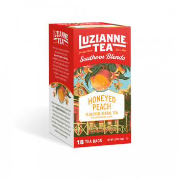 Luzianne Honeyed Peach Flavored Herbal Tea 18 Count