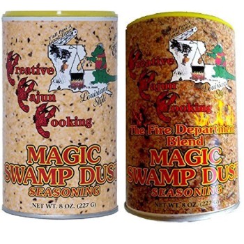 Creative Cajun Cooking Magic Swamp Dust Seasoning & Fire Dept Pack