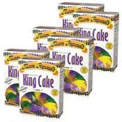 Mam Papauls Mardi Gras King Cake Mix Pack of 6