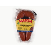 Manda's Smoked Green Onion Pork Sausage 28 oz