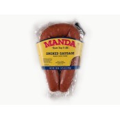 Manda's Smoked Pork Sausage Mild 28 oz