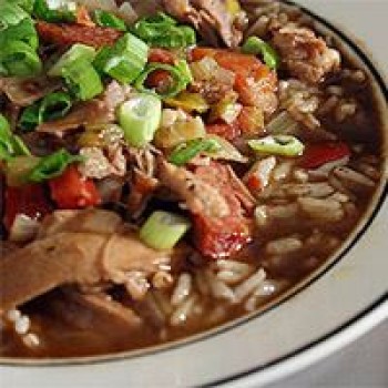 Monica's Chicken & Andouille Gumbo