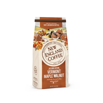 New England Coffee Vermont Maple Walnut Ground 11 oz Bag