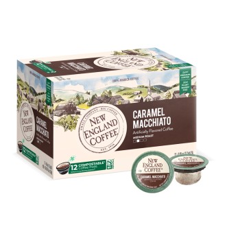 New England Coffee Caramel Macchiato Single Serve