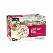 New England Coffee Donut Shop Blend Single Serve 12 ct Box Closeout