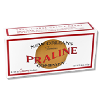 New Orleans Famous Praline Company -  4 - 1.5 oz Creamy Pralines