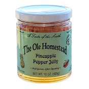 Ole Homestead Pineapple Pepper Jelly 12 oz