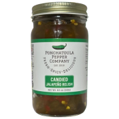 Ponchatoula Pepper Company Candied Jalapeno Relish 8.5 oz