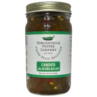 Ponchatoula Pepper Company Candied Jalapeno Relish 8.5 oz