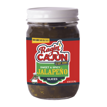 Ragin Cajun Candied Jalapeno Slices 12 oz