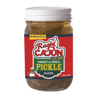 Ragin Cajun Pickle Slices( sweet & spicy )