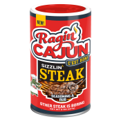 Ragin Cajun Sizzlin' Steak Seasoning 8 oz