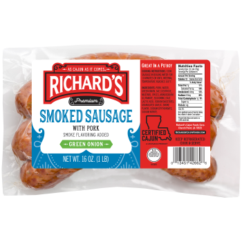 Richards Green Onion Pork Sausage 1 lb