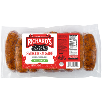 Richard's Green Onion Sausage Links 2 lb