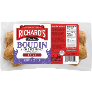 Richards Pork Boudin-Hot