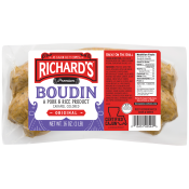 Richard's Pork Boudin Regular 16 oz