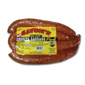 Savoie's Smoked Pork Hot Sausage 24 oz