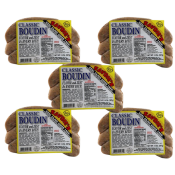 Savoie's Classic Pork Boudin 14 oz Pack of 5