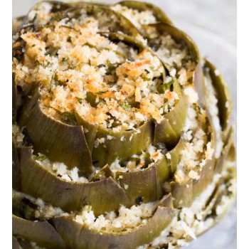 New Orleans style Stuffed Artichokes