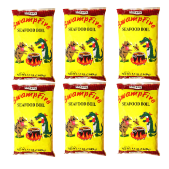 Swamp Fire Seafood Boil 4.5 lb - Pack of 6