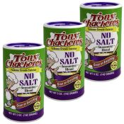 Tony Chachere's No Salt Creole Seasoning 5 oz - Pack of 3